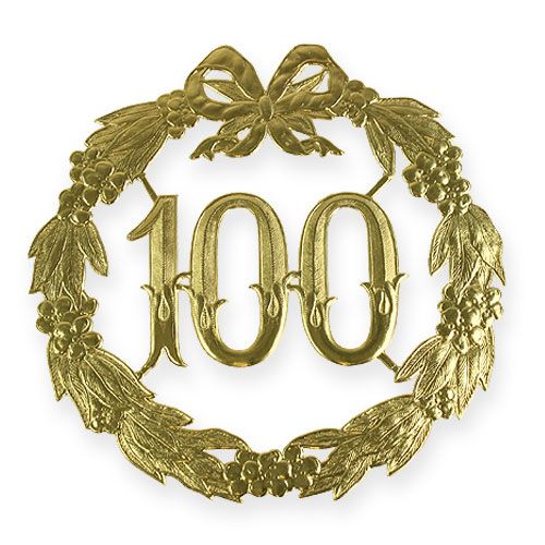 Floristik24 Jubileum nummer 100 i gull