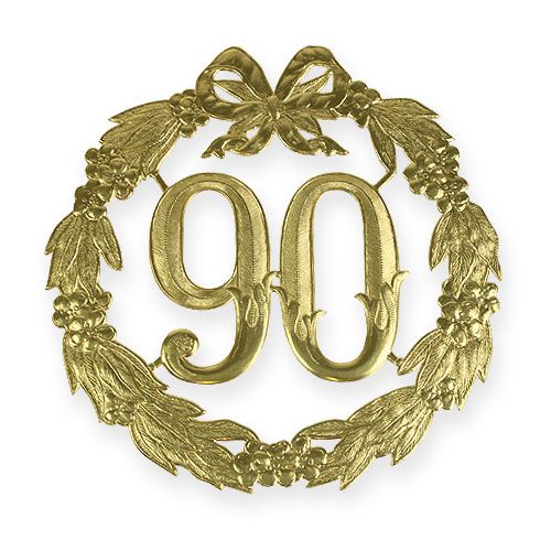 Jubileumsnummer 90 i gull