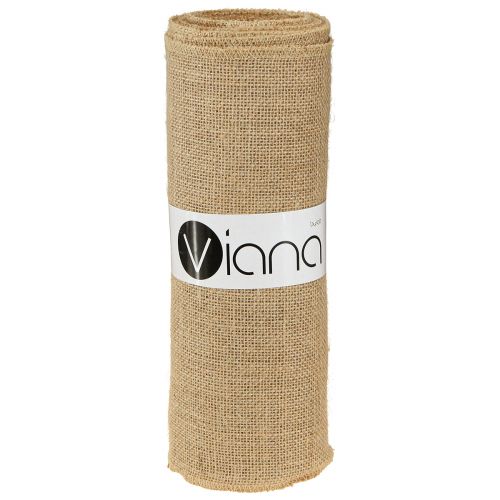 Floristik24 Jutebånd naturlig bordløper bordbånd jute grytebånd 30cm 9m