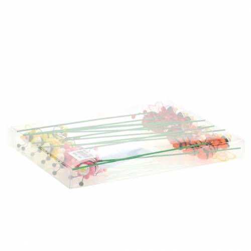 Floristik24 Dekorativ pluggbille assortert H25cm 12 stk