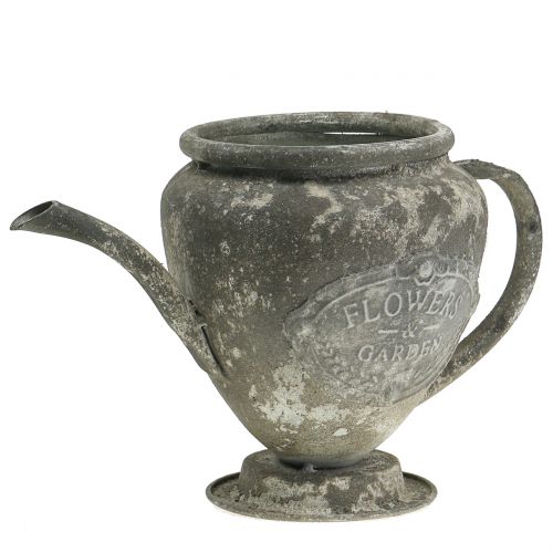 Floristik24 Planterkanne Vintage Ø16cm H17cm