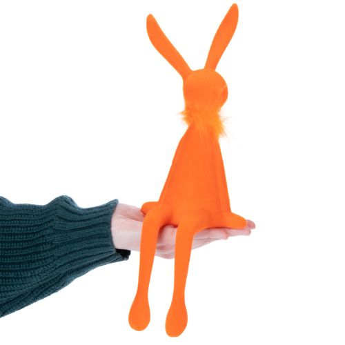 gjenstander Påskeharehylleholdere, dekorative til stue, påskedekorasjon, sitteplass, 36 cm, 2 stk.