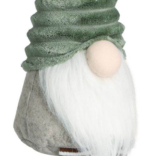 Floristik24 Kantkrakk Gnome Julegrønn Brun H55cm 2stk