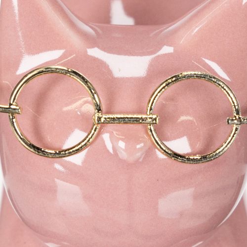 gjenstander Dekorativ kattefigur, ideell dekorasjon for soverom og bad, 14 cm, 2 deler