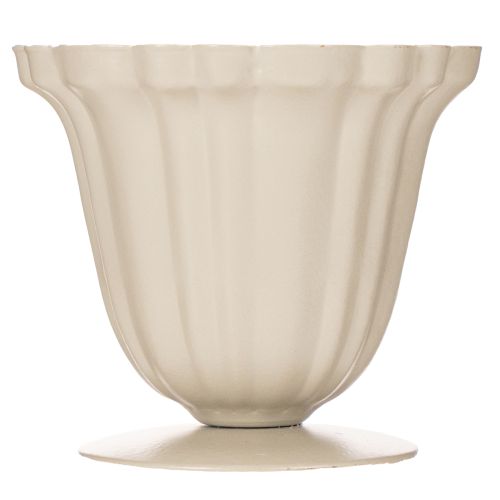 Dekorativ bolle, kremfarget trofé, liten, 10 cm | Floristik24.no