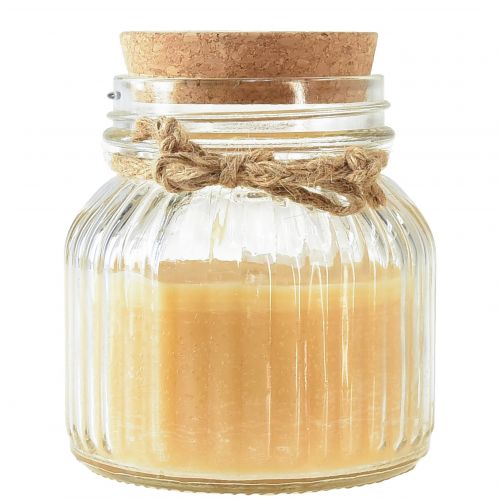 gjenstander Stearinlys Citronella duftlys glasslokk honning H11,5cm