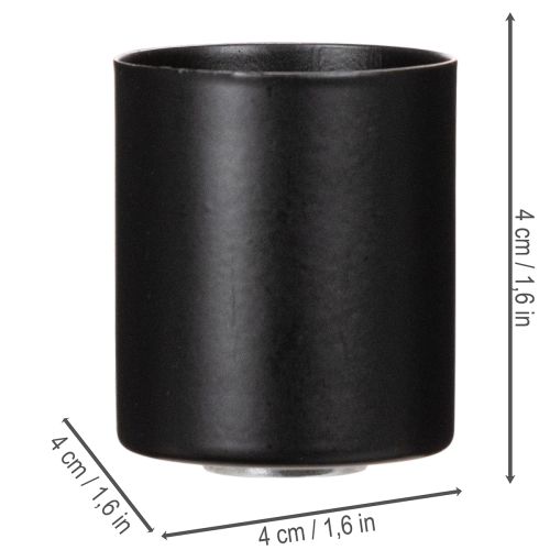 Magnetisk lysholder, matt finish, 4 cm, 4 stk. | Floristik24.no