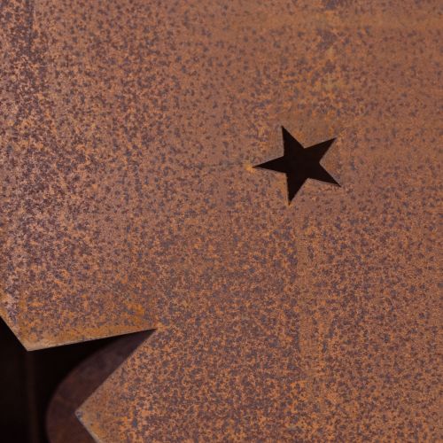 gjenstander Julelysestaker, rustikk utførelse, 40/50 cm høye, sett med 2