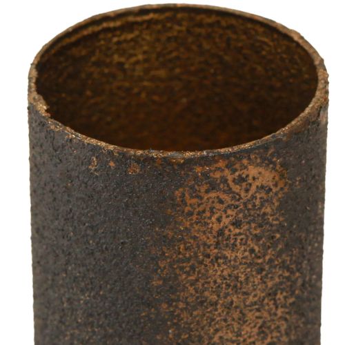 Floristik24 Lysholder for pinnelys Ø28mm pinne antikk gull 4stk