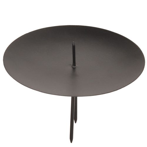 gjenstander Lysholder for plugging av metall for adventssort Ø8cm 4 stk