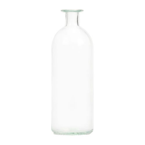 gjenstander Lysholder dekorative flasker minivaser glass klar H19,5cm 6stk