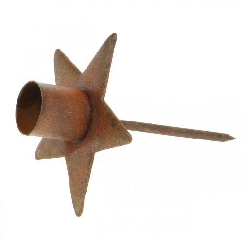 gjenstander Lysdekorasjon stjernelysholder for rustfeste Ø5cm 4 stk