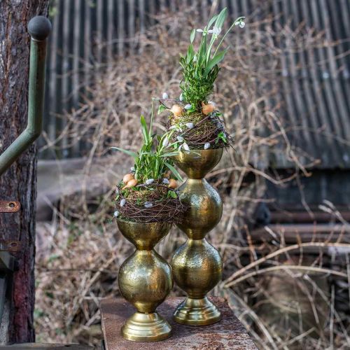 Floristik24 Lysholder orientalsk telysholder metall 39,5cm