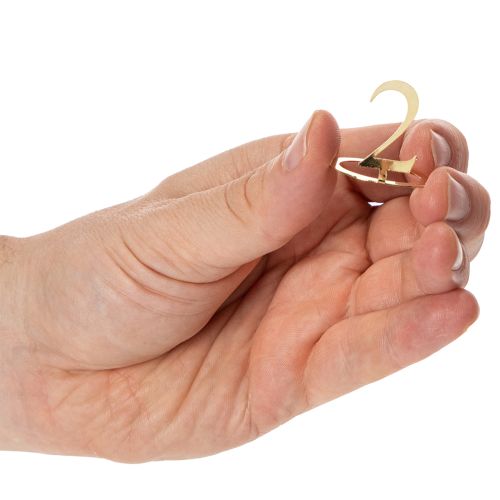 Lysring med konisk lysnummersett til adventskrans 3 cm 4 stk | Floristik24.no