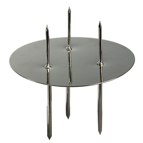 Adventskrans knopp sølv Ø8cm