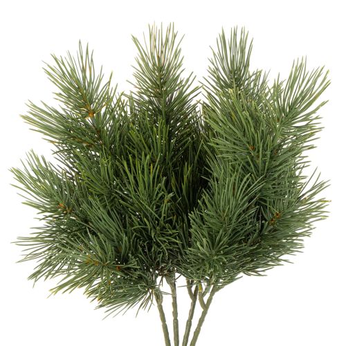 Kunstig furukvist til vinterdekorasjoner, 40 cm, 4 stk. kjøpe | Floristik24.no