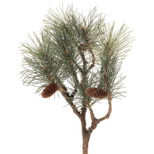 Kunstig furukvist med kongler, stuedekorasjon, 93 cm kjøpe | Floristik24.no