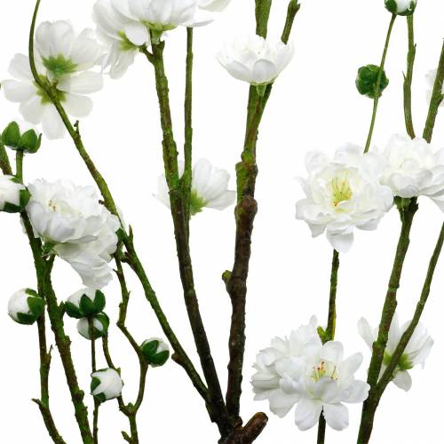gjenstander Kirsebærblomst gren hvit kunstig dekorativ gren kirsebærblomst vårdekorasjon