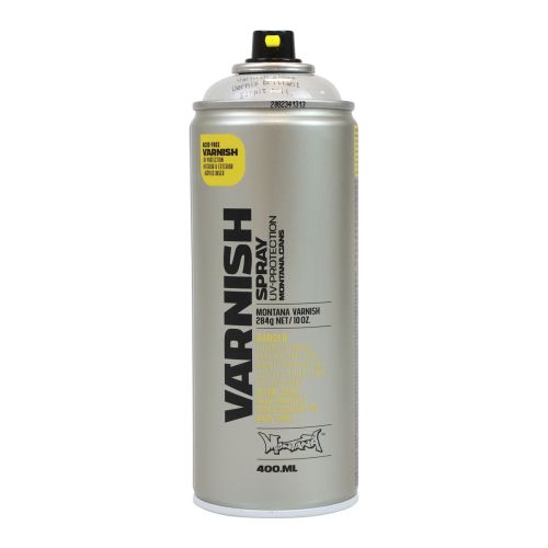 Klarlakk spraylakk spray UV-beskyttelse klarglanslakk Montana 400ml