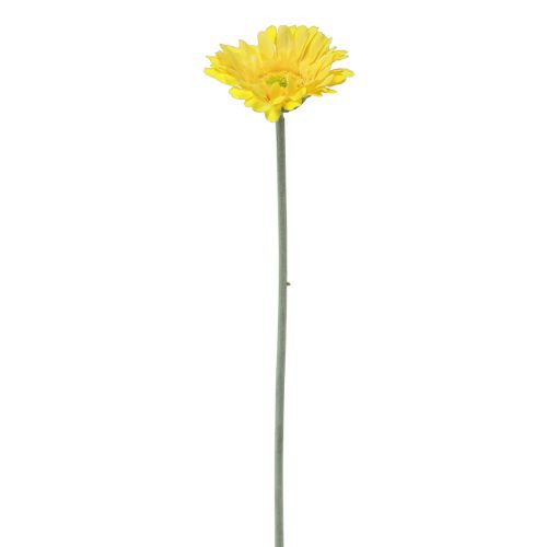 gjenstander Kunstige blomster Gerbera gul 45cm