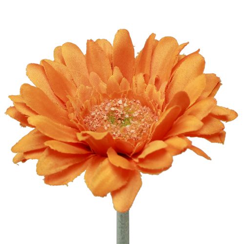 Floristik24 Kunstige blomster Gerbera Orange 45cm