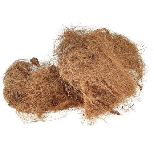 Kokosfiber naturlig plantefiber naturlig fiber håndverksmateriale 1 kg
