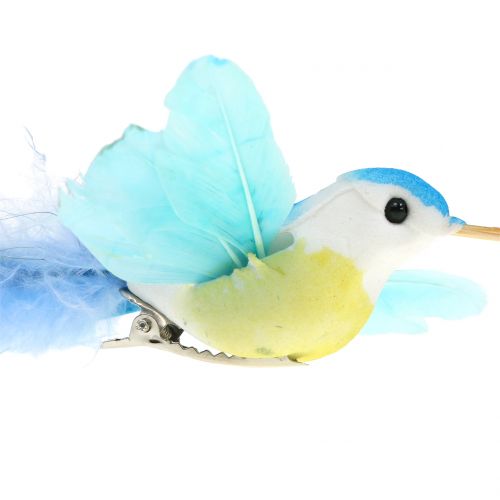 Floristik24 Kolibri sortiment på klips 17cm 12stk