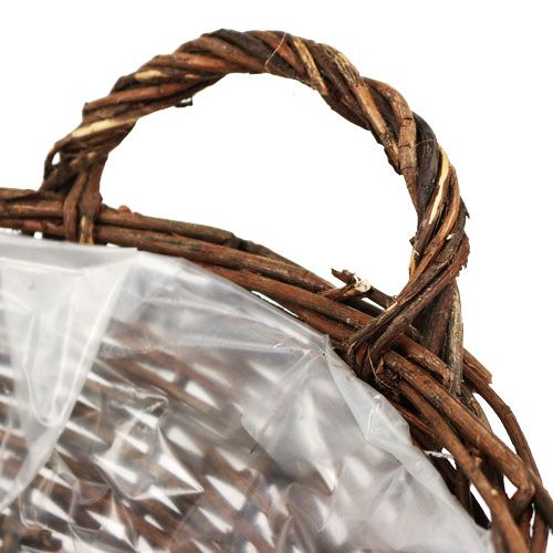 Floristik24 Kurvskål Ø18cm rund uskallet