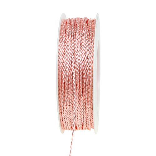 Snor rosa 2mm 50m | Floristik24.no