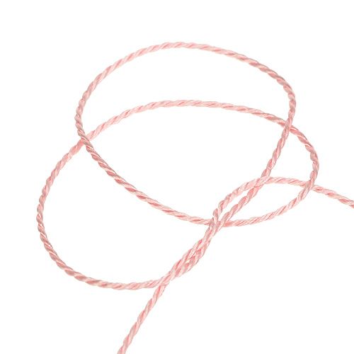 Snor rosa 2mm 50m | Floristik24.no