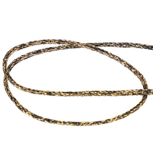 Skinnende snor til gaveinnpakning og dekorasjon, 3 mm, 20 m | Floristik24.no