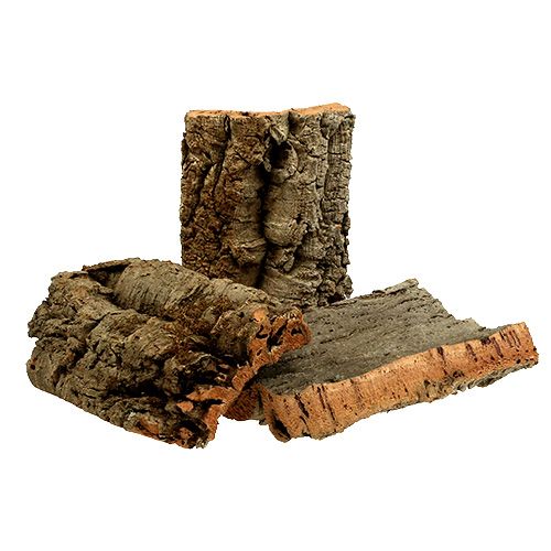gjenstander Naturlig korkbark 5-delers sett for håndverk og dekorasjoner, 30x20cm