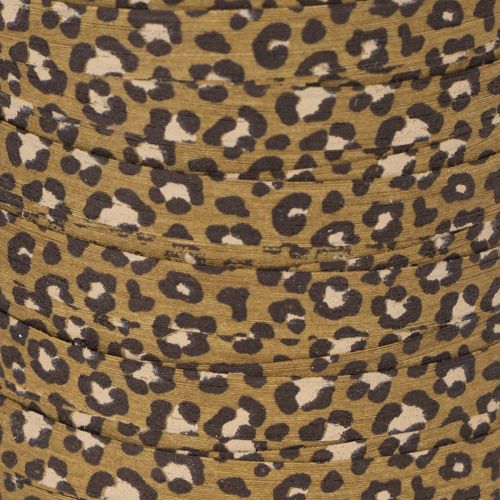 Krøllebånd, leopardmønster,
