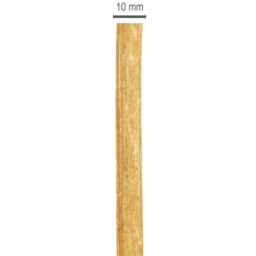 Brunt gavebånd, krøllet bånd, bærekraftig hobbyutstyr, 10 mm x 100 cm | Floristik24.no