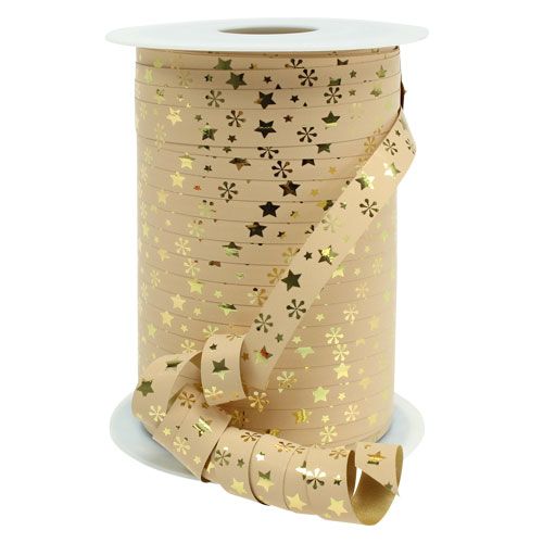 Krøllebånd polybånd Julemotiv W10mm 150m