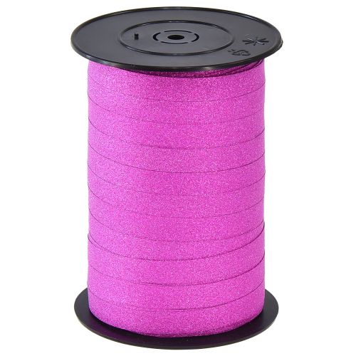 Gavebånd med Glitter Magnetico Metallic Rosa 10mm 100m