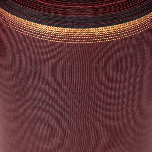 Kransbånd Bordeaux Moiré 125mm pyntebånd | Floristik24.no