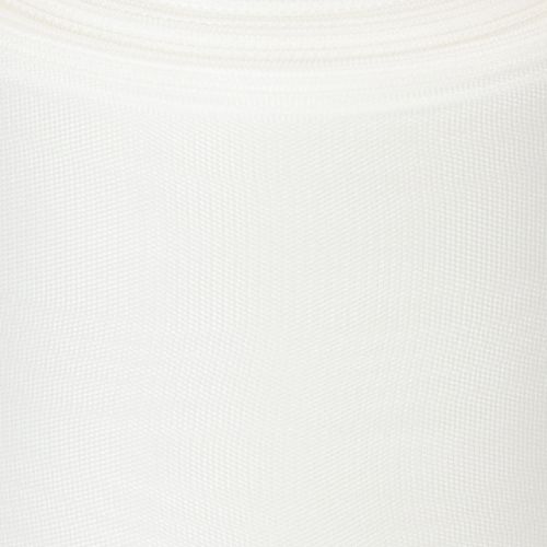 gjenstander Hvitt kransbånd, høy kvalitet, 75 mm x 25 m - dekorativt bånd for blomsterdekorasjoner og begravelser, ideelt for trykking.