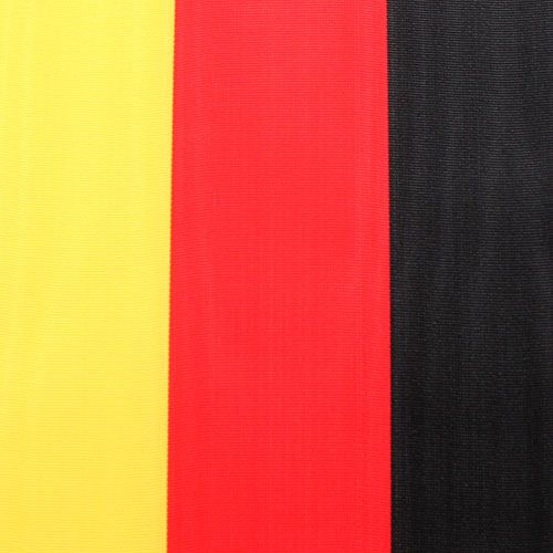 Floristik24 Kransbånd Moiré svart-rød-gull 75 mm