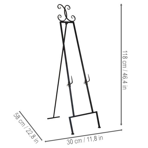 gjenstander Dekorativ kransholder med stabil base, perfekt som et allsidig tilbehør, 118 cm