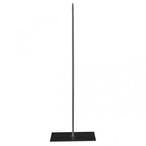 Floristik24 Kransholder kransestativ svart metall H30cm