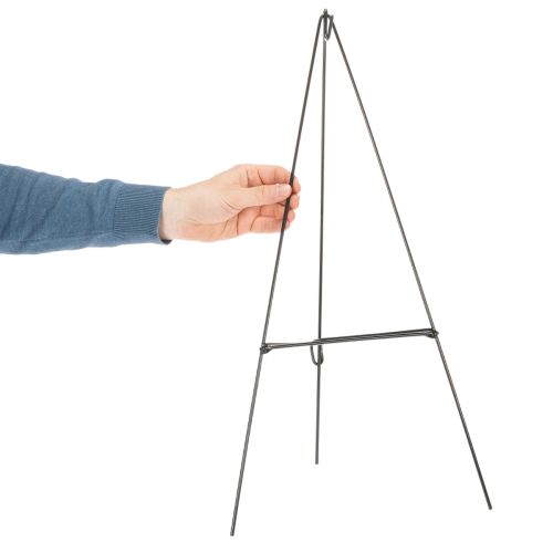 Mørkegrønn kransstativ – for mindre kranser opptil 50 cm i diameter | Floristik24.no
