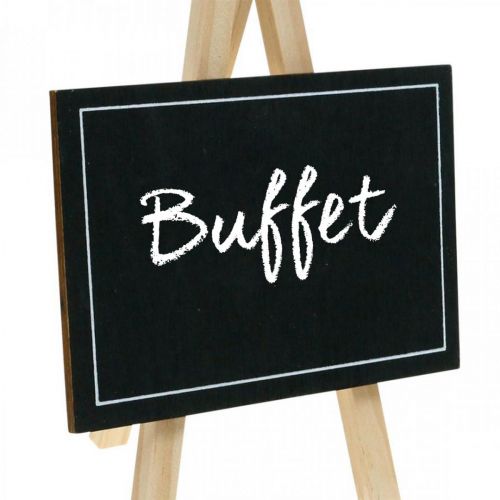 Floristik24 Krittbrett, borddekorasjon, deco brett, bryllupsdekorasjon, treplate 6stk