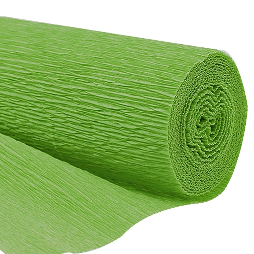 gjenstander Florist Crepe Paper Gress Green 50x250cm