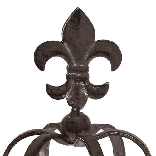 Floristik24 Hage dekorasjon, metall krone, dekorativ plugg, metall dekorasjon antikk utseende