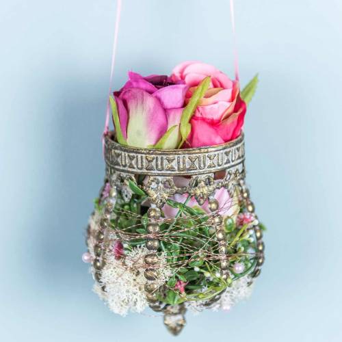 Floristik24 Krone antikk gull Ø11cm H13cm