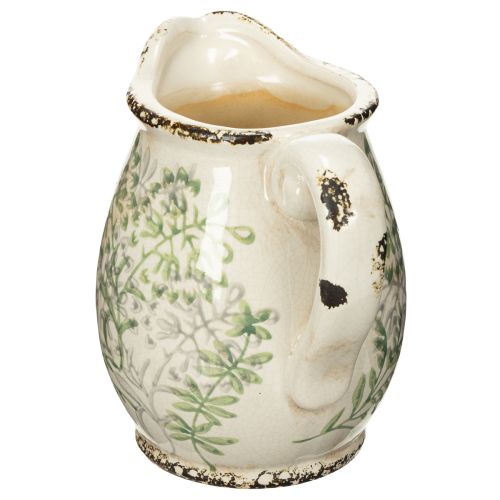 gjenstander Mugge til planting, vintage-look, landlig stil, 16 cm