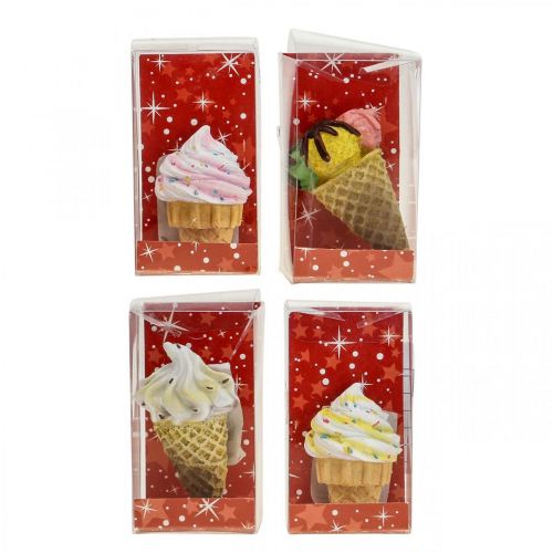 Floristik24 Kjøleskapsmagneter Ismagnet Kjøleskap Assortert 5-7cm 4stk