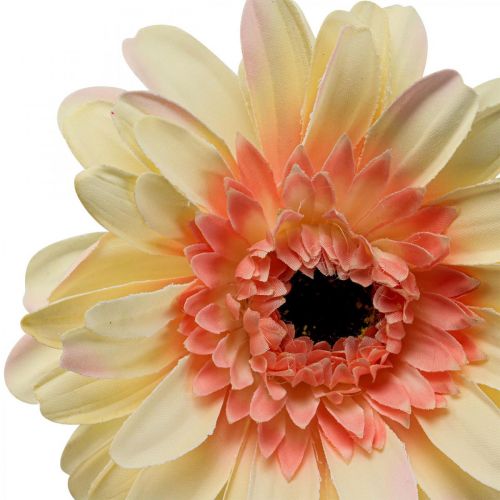 gjenstander Kunstig gerbera blomst kunstig blomst aprikos Ø11cm L50cm