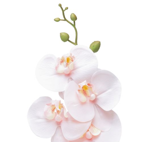 gjenstander Kunstig orkidé Rosa Phalaenopsis Real Touch 83cm